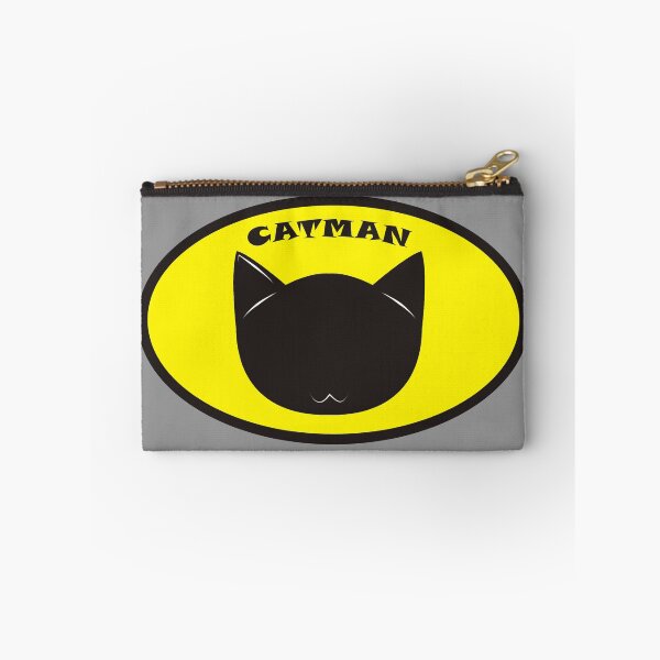 Item preview, CATMAN LOGO - Oval, Superhero Style designed and sold by MahTees.