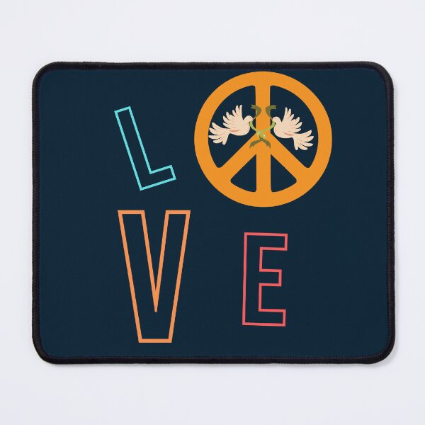 Item preview, LOVE AND PEACE designed and sold by DAKSs.