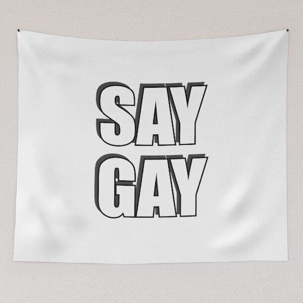 Item preview, SAY GAY - I will say gay designed and sold by Inspirationmotivation.