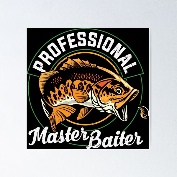 Master Baiter. Fishing. Fisherman. Gifts for Men. Funny Gifts. Manly Men.  Gifts for Him. Fishing Shirt. -  Hong Kong