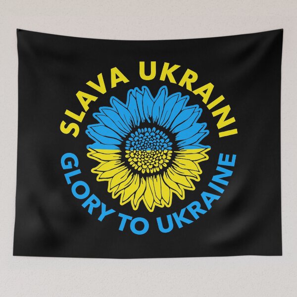 Item preview, Slava Ukraini - Glory to Ukraine - Ukrainian Sunflower  designed and sold by Thelittlelord.