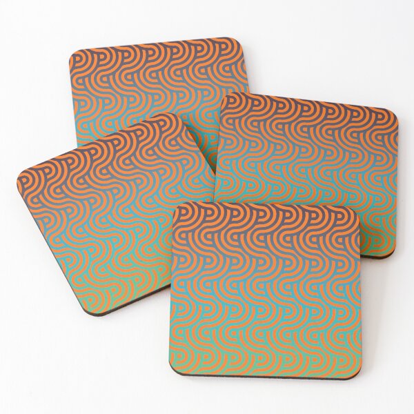 Item preview, Abstract geometrical retro pattern 2 designed and sold by Julia Rudens.