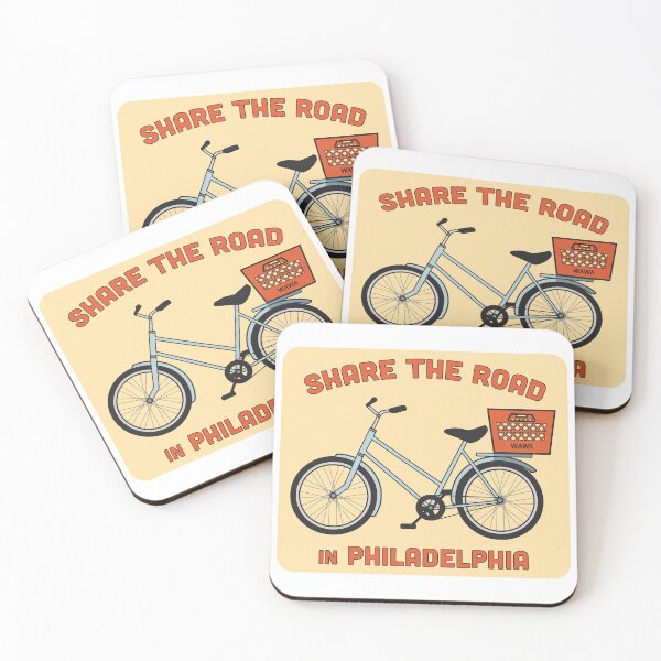 Item preview, Share the Road in Philadelphia designed and sold by Meg-Does-Art.