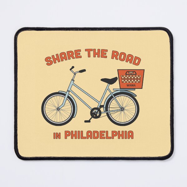 Item preview, Share the Road in Philadelphia designed and sold by Meg-Does-Art.