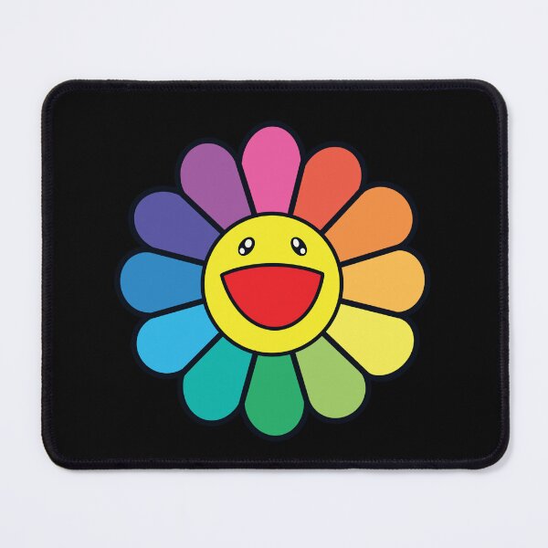 Item preview, hobicore - smiling rainbow flower designed and sold by maries-shopz.