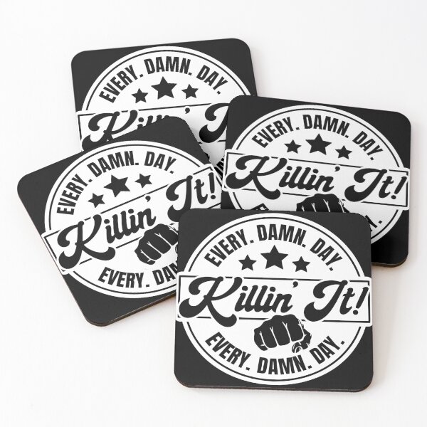 Item preview, Killin it every damn day designed and sold by pnkpopcorn.