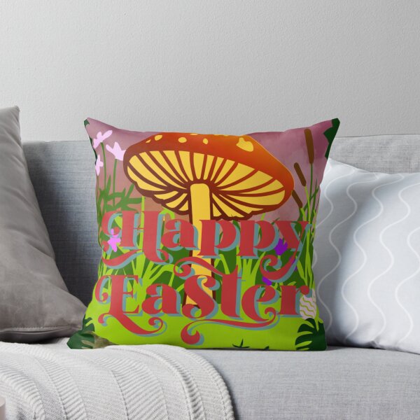 Item preview, Retro Mushroom - Happy Easter designed and sold by PirateAvocado.