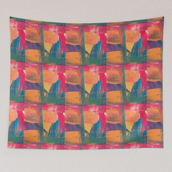 Item preview, Colorful and Bright Abstract Spackle Paint Design designed and sold by TracyDDigitals.