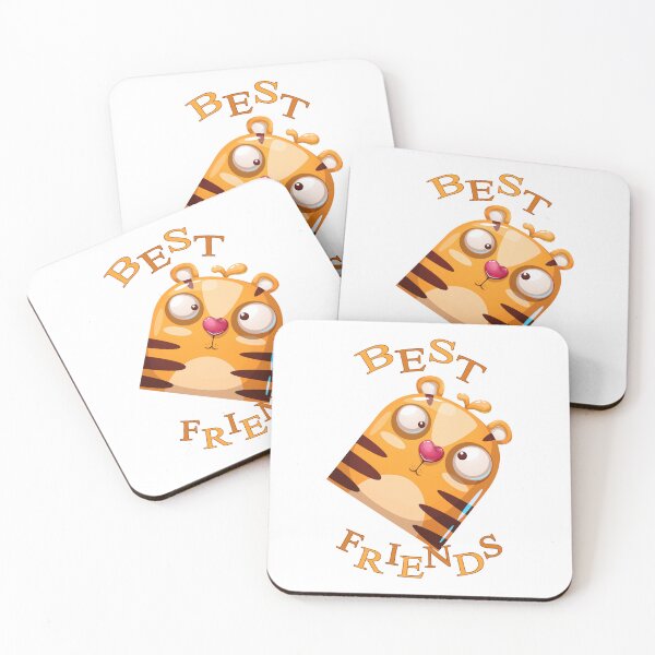 Item preview, Best Friends Tiger Cartoon designed and sold by aventi24.