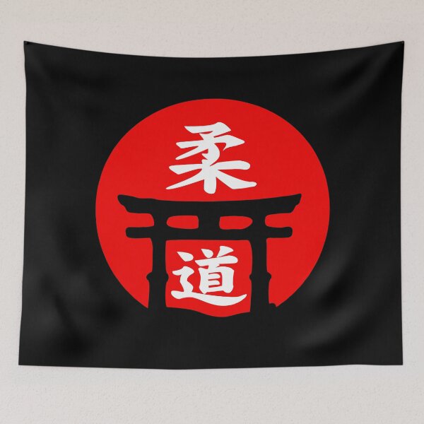 Item preview, Japan Judo sport drawing  designed and sold by Blondiabshop.