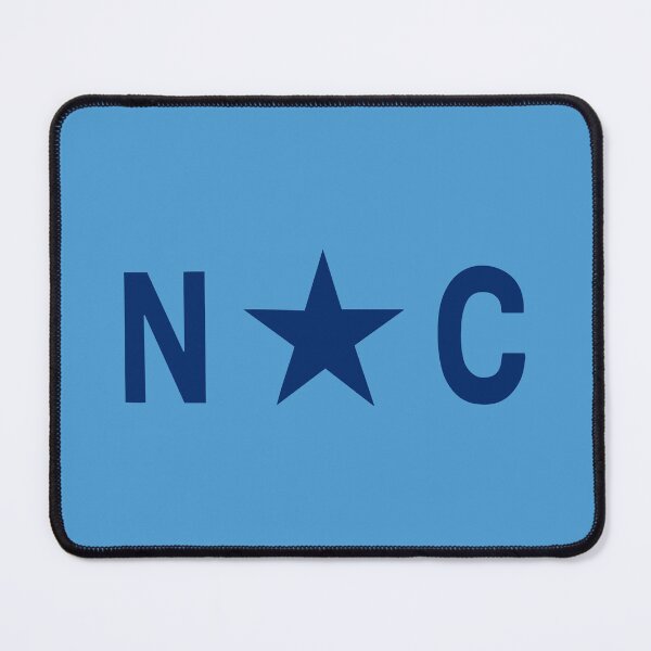Item preview, The Tar Heel State (Design based on North Carolina State Flag with Tar Heel Blue) designed and sold by franklinprintco.
