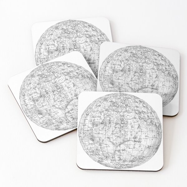Item preview, Moon Map designed and sold by joyboy's Art Shop.