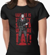 Negan & Lucille Women's Fitted T-Shirt