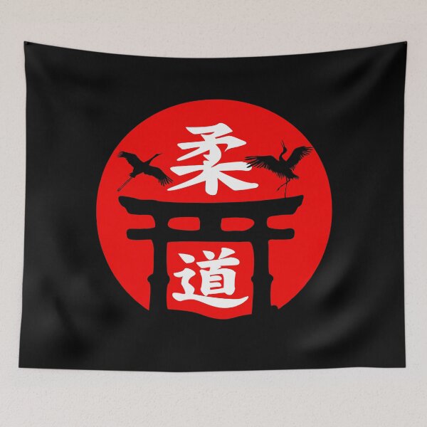 Item preview, Japan Judo sport drawing  designed and sold by Blondiabshop.