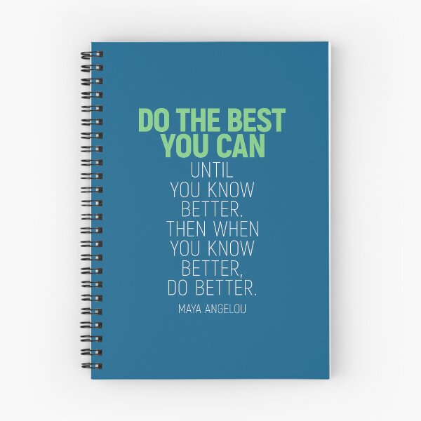 Item preview, Do The Best You Can Until You Know Better, Maya Angelou Quote, Classroom Decor, Inspirational Quote designed and sold by aenaonartwork.
