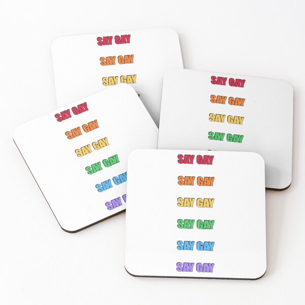 Artikelvorschau, SAY GAY Stickerpack entworfen und verkauft von Inspirationmotivation.