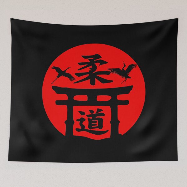 Item preview, Japan Judo sport drawing  designed and sold by Blondiabshop.