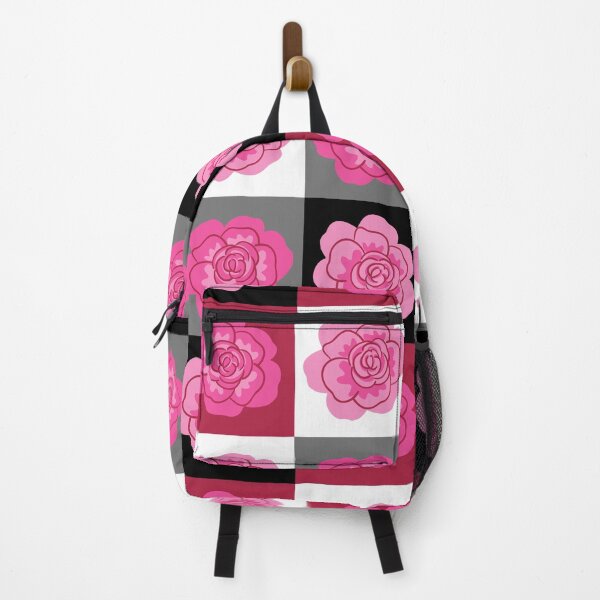 Item preview, Sweet roses light pink and hot pink roses on pink grey and black background colors designed and sold by TracyDDigitals.