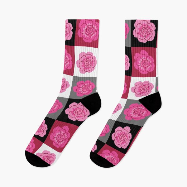 Item preview, Sweet roses light pink and hot pink roses on pink grey and black background colors designed and sold by TracyDDigitals.
