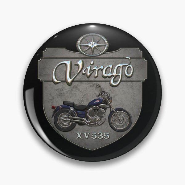 Item preview, Concrete Shield Virago XV 535 Blue designed and sold by KlaraBubble.