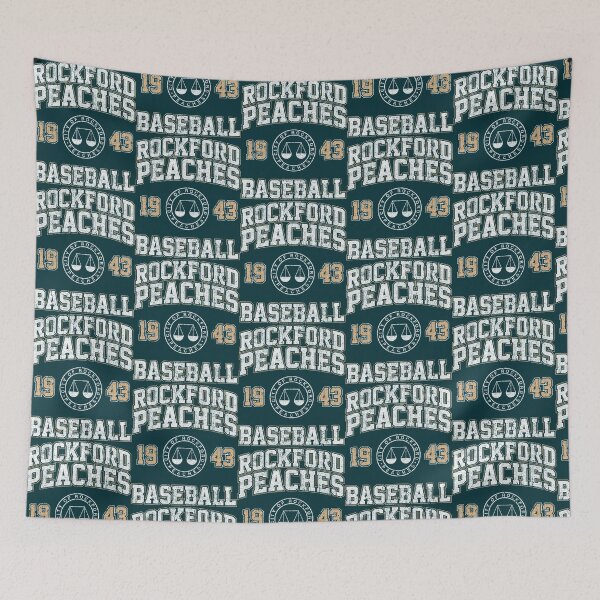 Item preview, Rockford Peaches Baseball   designed and sold by trendsyworld.