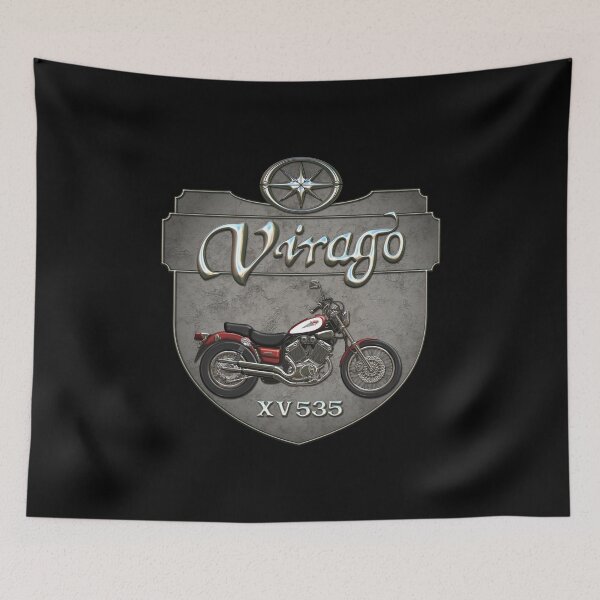 Item preview, Concrete Shield Virago XV 535 Red designed and sold by KlaraBubble.