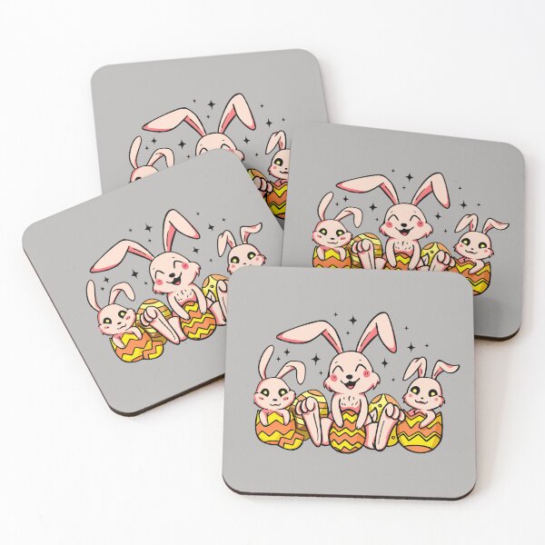 Item preview, 3 funny easter bunnies designed and sold by SMILE88.