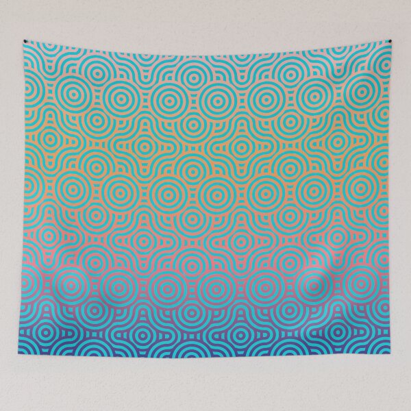 Item preview, Abstract geometrical retro pattern 3 designed and sold by Julia Rudens.