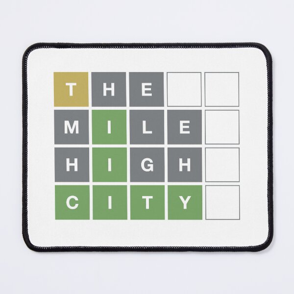 Item preview, The Mile High City designed and sold by kule-designs.