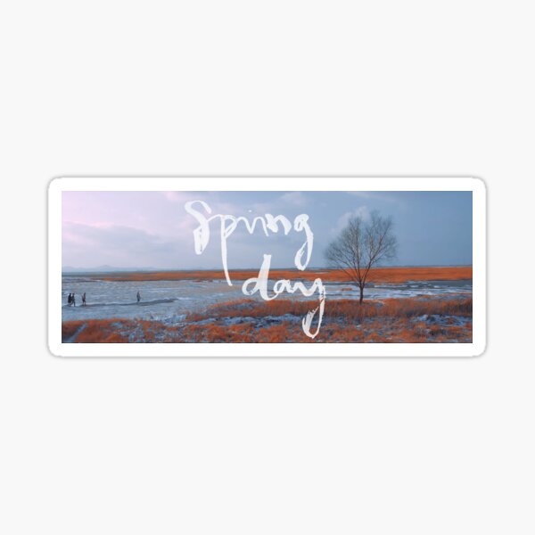 Spring day MV Sticker