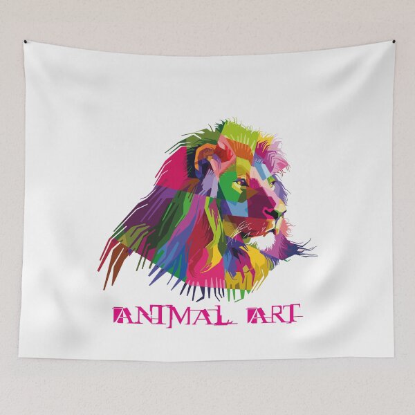 Item preview, Animal Art Lion designed and sold by NiceShirtY.
