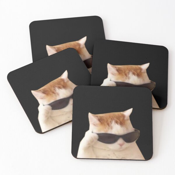 Item preview, cool cat meme  designed and sold by maries-shopz.
