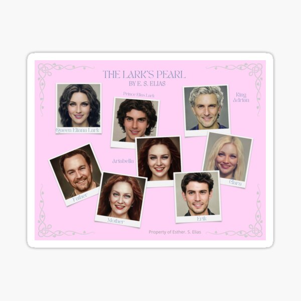 The Lark's Pearl All Characters Sticker