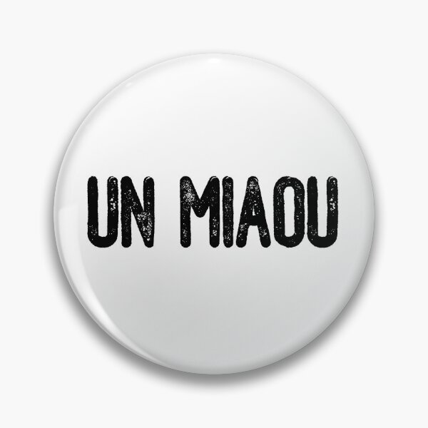 Item preview, Un Miaou (Black Text) designed and sold by meowmeup.