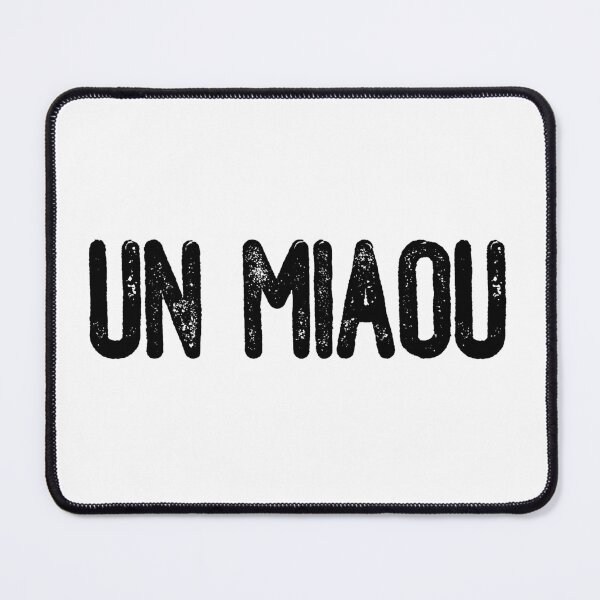 Item preview, Un Miaou (Black Text) designed and sold by meowmeup.