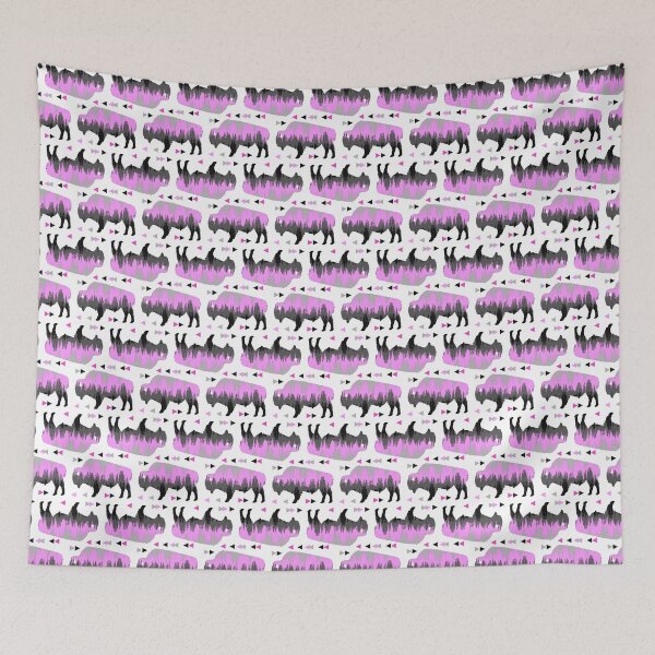 Item preview, Bisonte Tribal - Rosa designed and sold by Katexdes.
