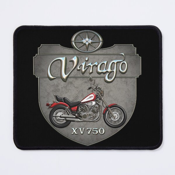 Item preview, Concrete Shield Virago XV 750 Red designed and sold by KlaraBubble.
