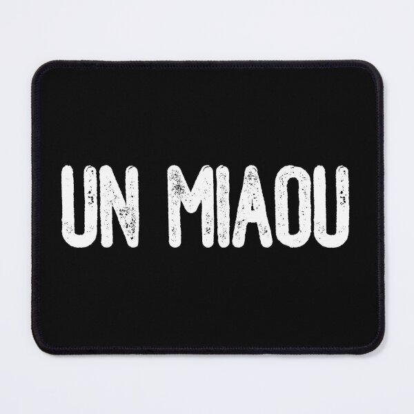 Item preview, Un Miaou (White Text) designed and sold by meowmeup.