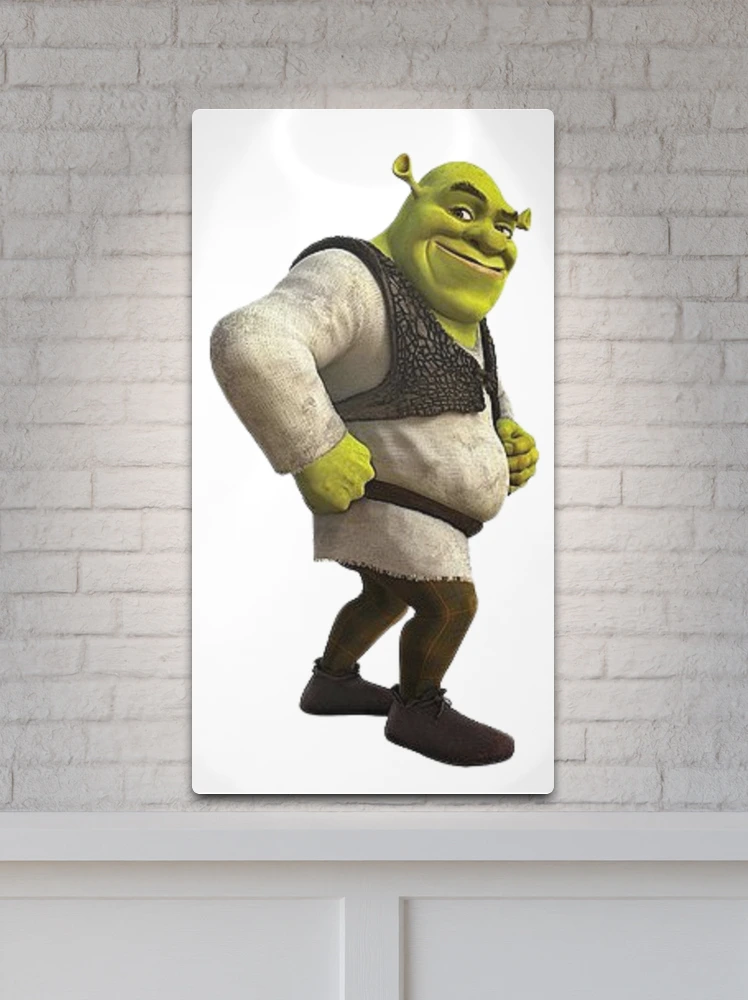 Shrek T pose | Metal Print