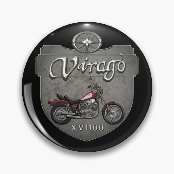 Item preview, Concrete Shield Virago XV 1100 Red designed and sold by KlaraBubble.