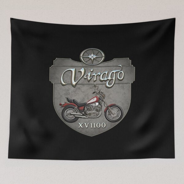 Item preview, Concrete Shield Virago XV 1100 Red designed and sold by KlaraBubble.