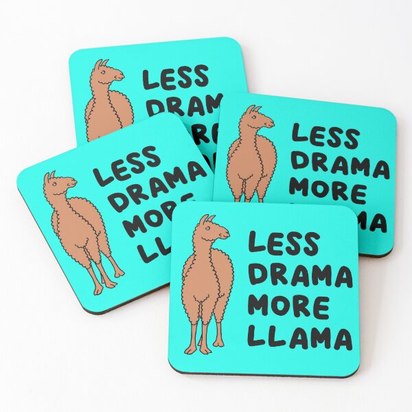 Item preview, Less Drama More Llama designed and sold by geekymindus.