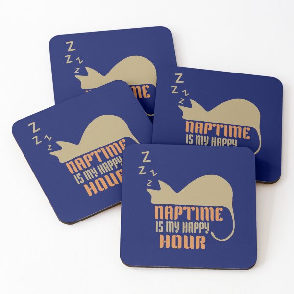 Item preview, Cat Naptime Is My Happy Hour designed and sold by Karam Barakat.