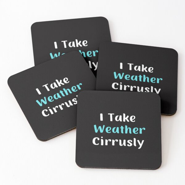 Item preview, I Take Weather Cirrusly designed and sold by medartis.