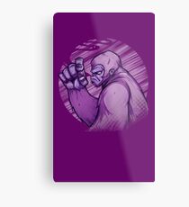 The Great Grape Ape Metal Print