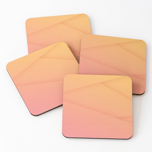 Item preview, Beautiful Abstract Peach and Orange Gradient Wallpaper, Wallpaper designed and sold by MamineShop.