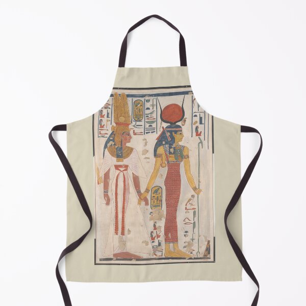 Item preview, Queen Nefertari Being Led By Isis ( Ancient Egyptian Painting Art) designed and sold by universegrace.