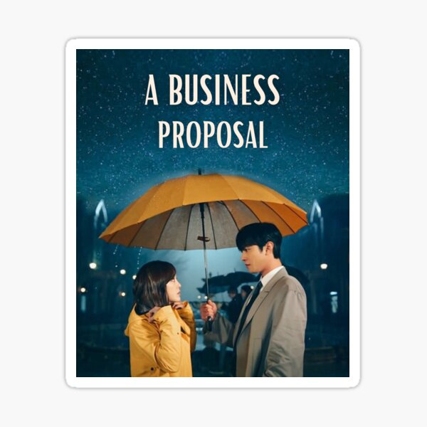 Kdrama Business Proposal Sticker By Moviesvibe Redbubble 9715