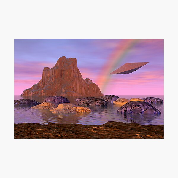 Alien planet Photographic Print