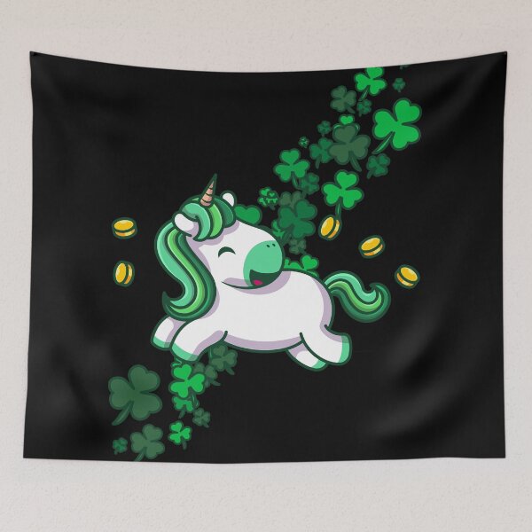 Item preview, St Patrick's Day Lucky Unicorn designed and sold by GO SHIRT-TEE.
